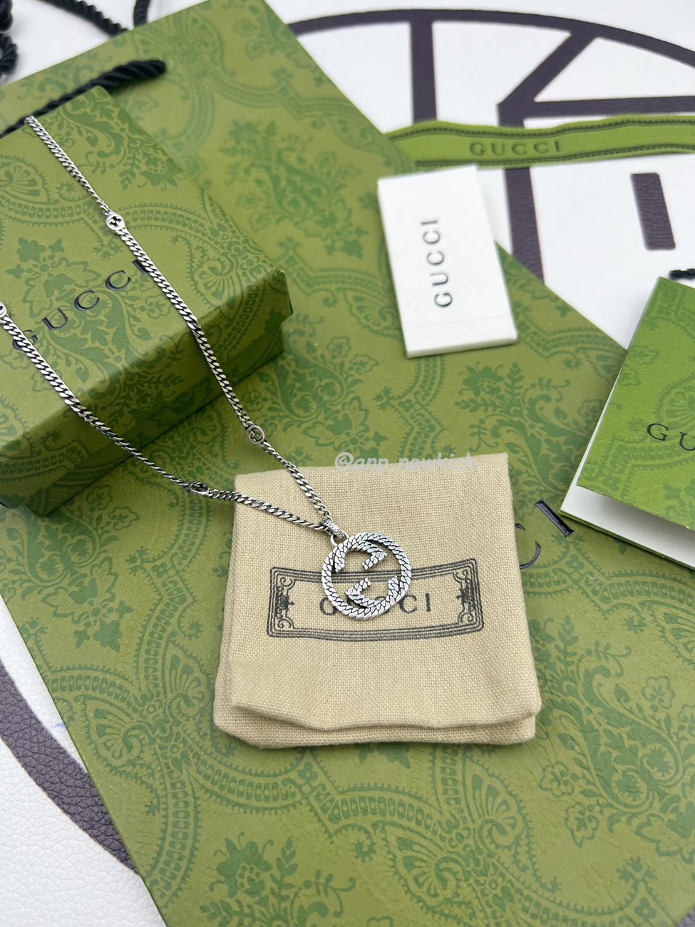 Gucci Interlocking G Necklace (2) - www.newkick.vip